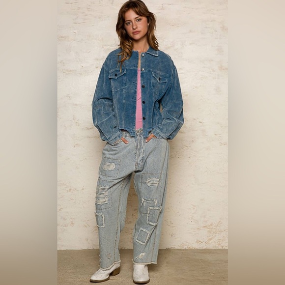 POL Blue Jean Jacket - Picture 7 of 12